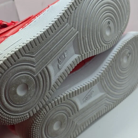 Nike Nike Air Force 1 Mid '07 LV8 UV Mens Shoes, Size 12, Siren Red, AO0702-600 - Picture 7 of 10